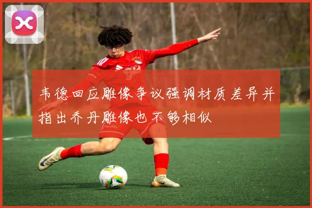 韦德回应雕像争议强调材质差异并指出乔丹雕像也不够相似